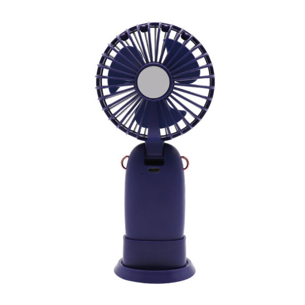 Ανεμιστήρας Mini PRMF-80696 Primo 3.5'' 9cm Μπλέ Επαναφορτιζόμενος