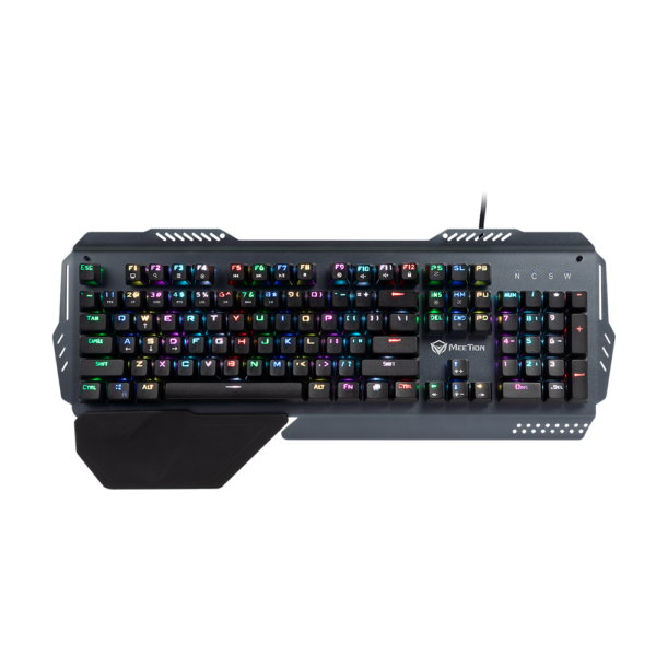 mk20-gr-1.png Meetion MT-MK20 Μηχανικό Gaming Πληκτρολόγιο / US / Γκρί Διακόπτες