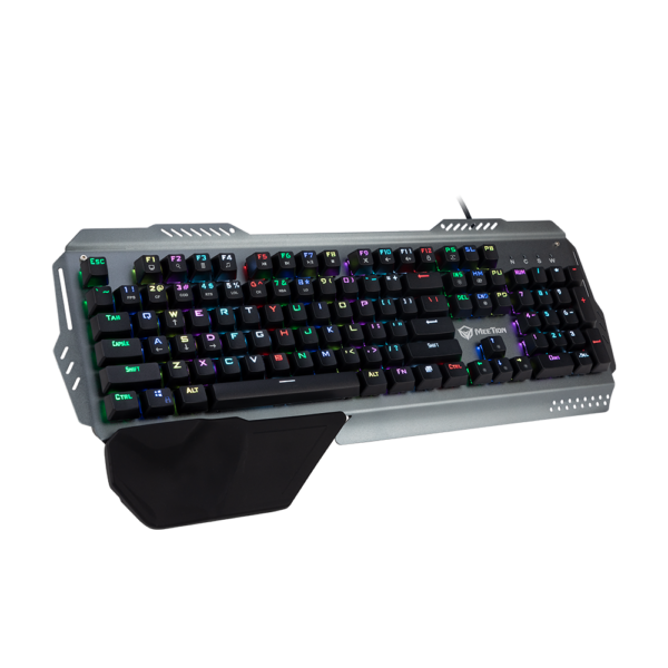 mk20-gr-2.png Meetion MT-MK20 Μηχανικό Gaming Πληκτρολόγιο / US / Γκρί Διακόπτες