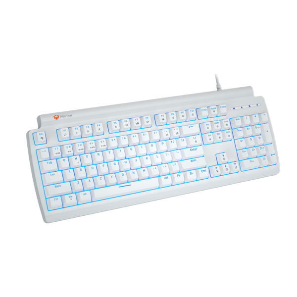 Meetion MT-MK600MX Μηχανικό Gaming Πληκτρολόγιο / Μπλέ Διακόπτες / Άσπρο