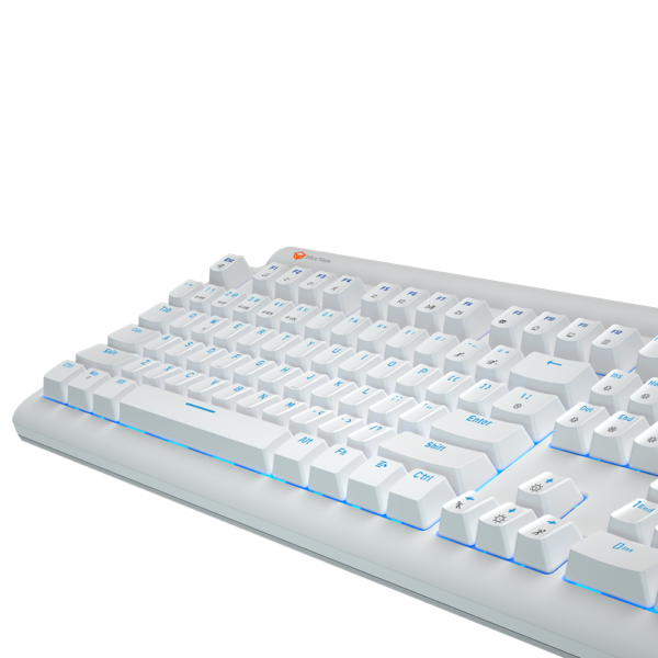 Meetion MT-MK600MX Μηχανικό Gaming Πληκτρολόγιο / Μπλέ Διακόπτες / Άσπρο