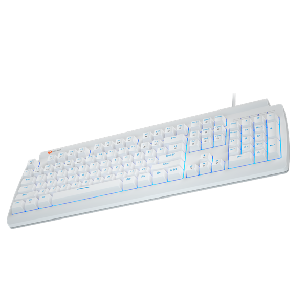 Meetion MT-MK600MX Μηχανικό Gaming Πληκτρολόγιο / Μπλέ Διακόπτες / Άσπρο