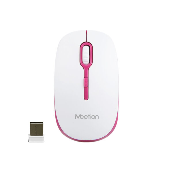 mt-r547r__1.jpg Meetion Ασύρματο Ποντίκι MT-R547 2.4G Άσπρο & Ροζ