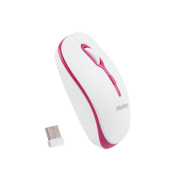 mt-r547r__2.jpg Meetion Ασύρματο Ποντίκι MT-R547 2.4G Άσπρο & Ροζ