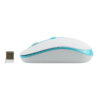 Meetion MT-R547 Ασύρματο Ποντίκι 2.4G Άσπρο & Μπλέ