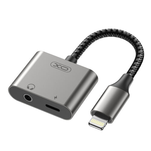 nb-r258b5_1_.jpg XO NB-R258B Αντάπτορας Lightning σε Lightning & 3.5mm