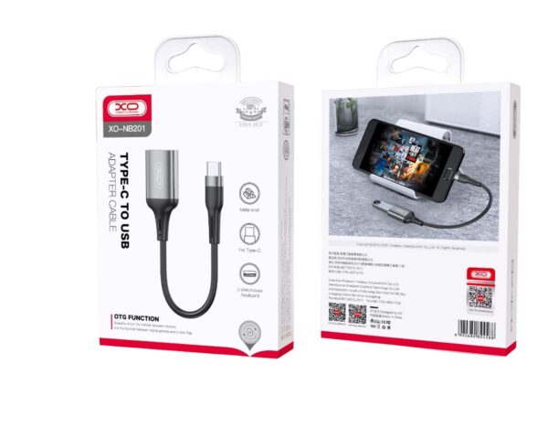 nb201c1-photoroom.png-photoroom.jpg XO NB201 Αντάπτορας OTG USB 2.0 for TypeC (OTG function)