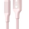 nb265_03_8_.jpg XO NB265 Μινιμαλιστικό Καλώδιο Lightning Ροζ