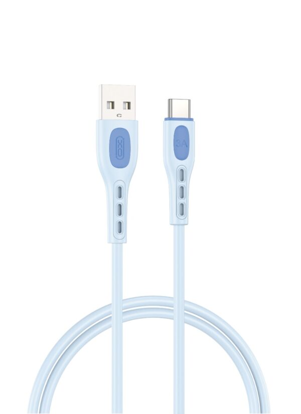 XO NB280 Καλώδιο δεδομένων Type-C 1M 3A Μπλε