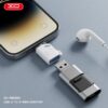XO NB256A Αντάπτορας USB-A Θηλυκό σε Apple OTG με Κορδόνι Lanyard