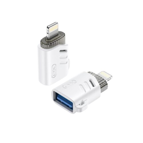 ndhrxgth_2_.jpg XO NB256A Αντάπτορας USB-A Θηλυκό σε Apple OTG με Κορδόνι Lanyard