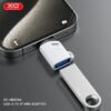 XO NB256A Αντάπτορας USB-A Θηλυκό σε Apple OTG με Κορδόνι Lanyard