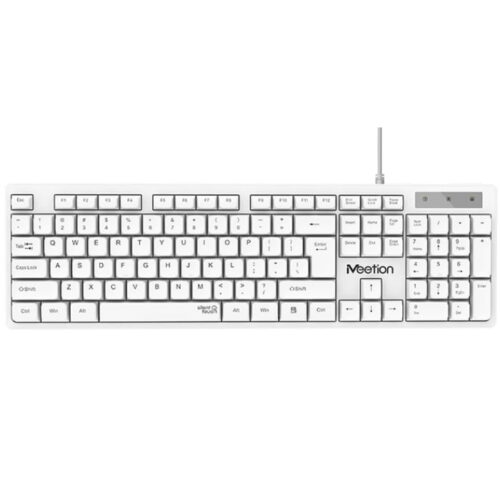 new-project-1.jpg Meetion MT-K300 Standard USB Ενσύρματο Πληκτρολόγιο Λευκό
