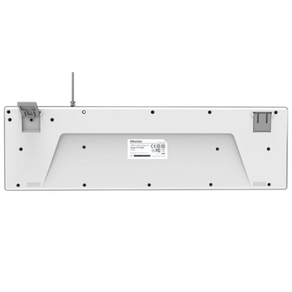 Meetion MT-K300 Standard USB Ενσύρματο Πληκτρολόγιο Λευκό