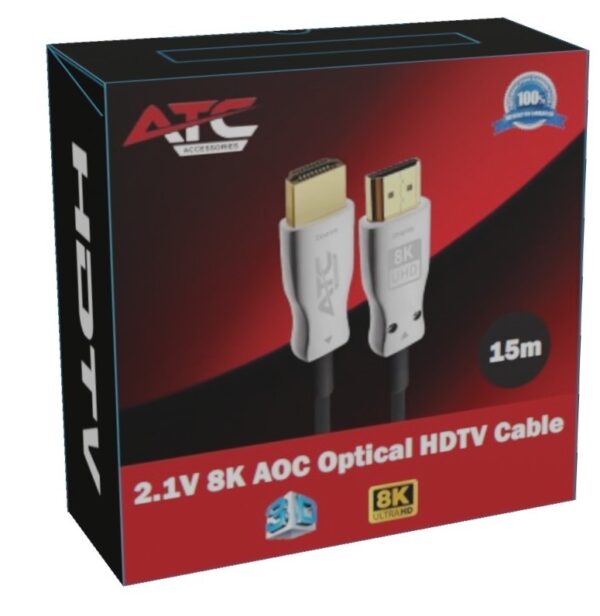 ATC HDTV 2.1V 8K AOC Optical cable 15m