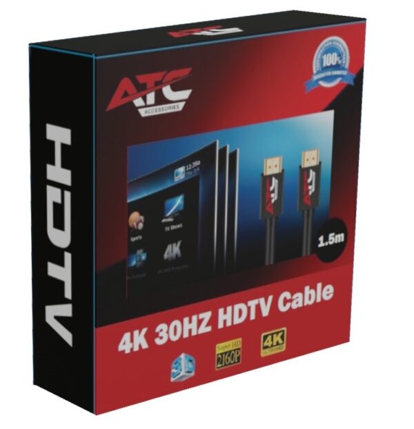 ATC Cable HDMI 2.0V Premium 1.5m 4K 30HZ