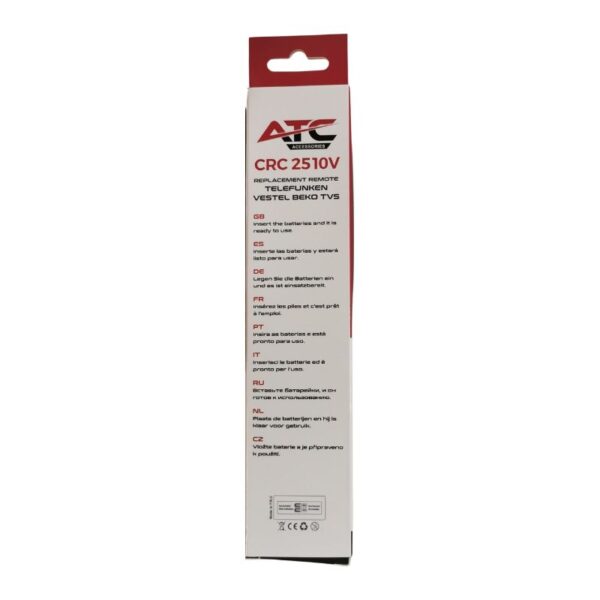 ATC Τηλεχειριστήριο για Telefunken Vestel & Beko OLED/LED TVs CRC-2510V