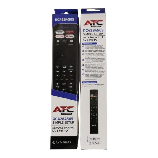 ATC Τηλεχειριστήριο για Philips LCD TVs RC4284505/01RP