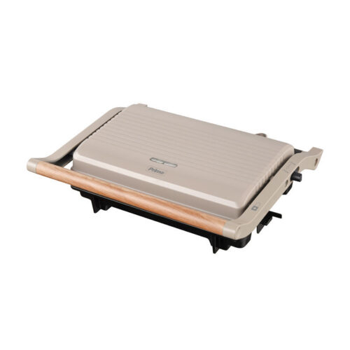 panini-prpt-40493-primo-1000w-wooden-_0002361.jpeg Τοστιέρα Panini PRPT-40493 Primo Αντικολλητικές πλάκες 1000W Wooden-Γκρι