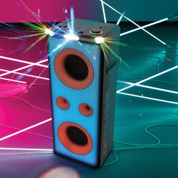 Party Box Bluetooth Με Μικρόφωνο USB/CD M-1958DJ MUSE