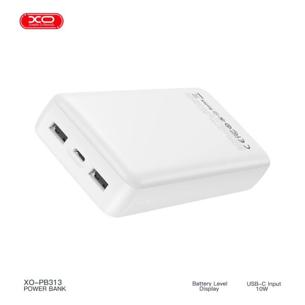 pb3133_1_.png XO PB313 Powerbank 20000mAh Λευκό