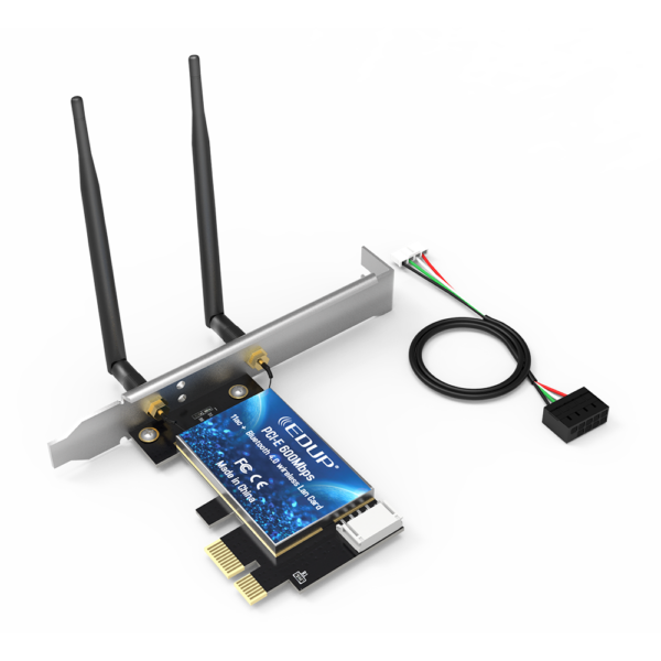 pci-e-9619-_.png EDUP EP-9619 AC600 WiFi + Bluetooth 4.2 Network Card