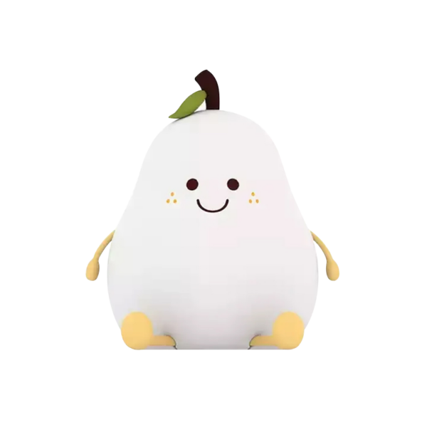 pear_2.png ATC LED Αχλάδι Φωτάκι Νυκτός Σιλικόνης