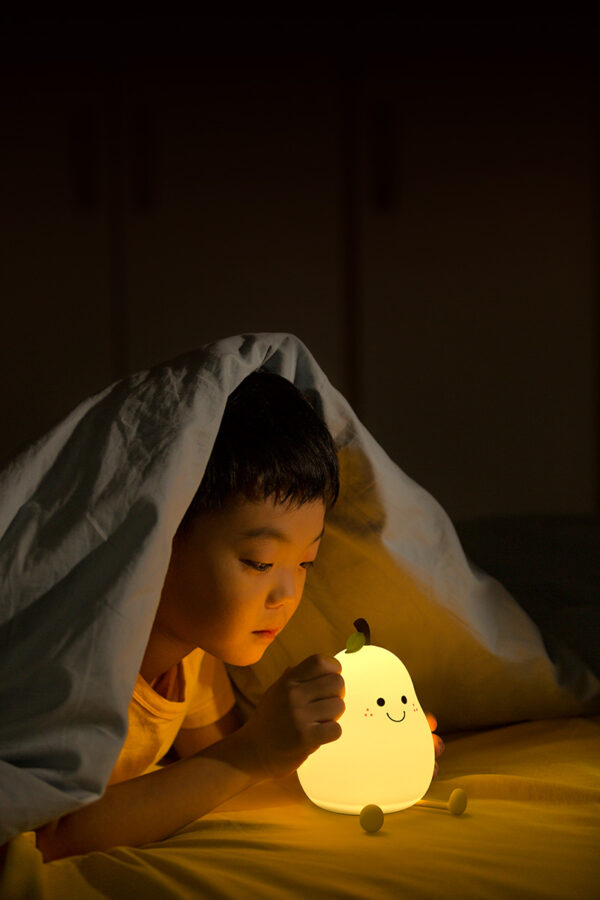 pear_2_.jpg ATC LED Αχλάδι Φωτάκι Νυκτός Σιλικόνης