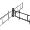 ATC Επιτοίχια βάση TV ATC-3275M με Μοτέρ και Τηλεχειριστήριο