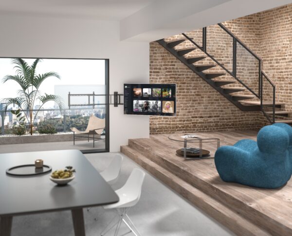 ATC Επιτοίχια βάση TV ATC-3275M με Μοτέρ και Τηλεχειριστήριο