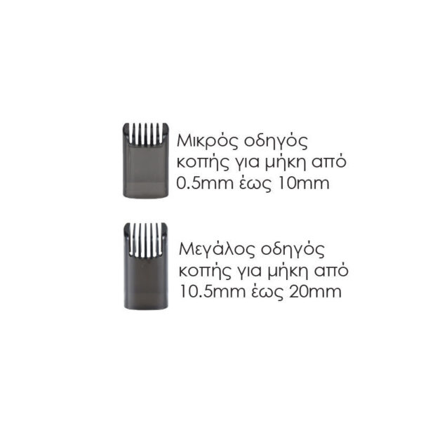 Κουρευτική μηχανή PRΗΤ-40569 PRIMO Επαναφ 100Μ IPX7 Digital 3σε1 Μαύρη