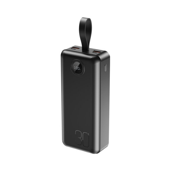pr240_1_4_.jpg XO PR240 Power Bank Γρήγορης Φόρτισης USB-C 20W/USB-A 22.5W με οθόνη 30000mAh