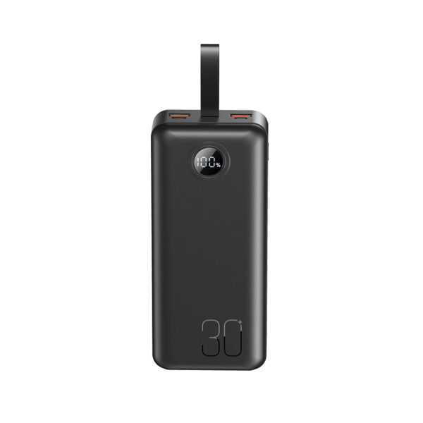 pr240_3_4_.jpg XO PR240 Power Bank Γρήγορης Φόρτισης USB-C 20W/USB-A 22.5W με οθόνη 30000mAh