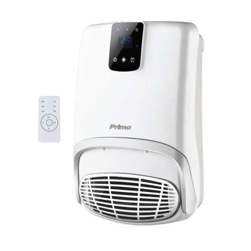 prbh-81004-primo-2000w_0001307.jpeg Αερόθερμο Μπάνιου Τοίχου PRBH-81004 Primo Με Τηλεχειριστήριο Λευκό-Ασημί 2000W