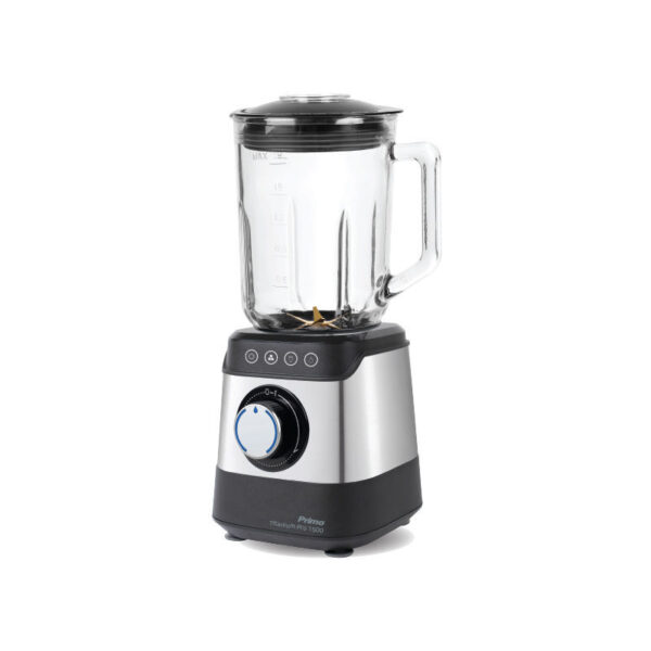Μπλέντερ PRBL-40502 Primo 1500W 1.8L Titanium Pro 1500 Μαύρο/Inox