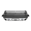 Μπάρμπεκιου PRBQ-40498 Primo Επιτραπέζιο 2400W Με κάλυμμα αέρα 52.2X30.4εκ. Μαύρο/Inox