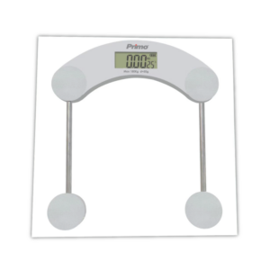 Ζυγαριά Σώματος PRBS-40455 Primo 180Kg Υάλινη Γκρι