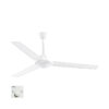Ανεμιστήρας Οροφής PRCF-80637 Primo 56'' 140εκ. Βιομηχ/κός 3 Φτερά Λευκός