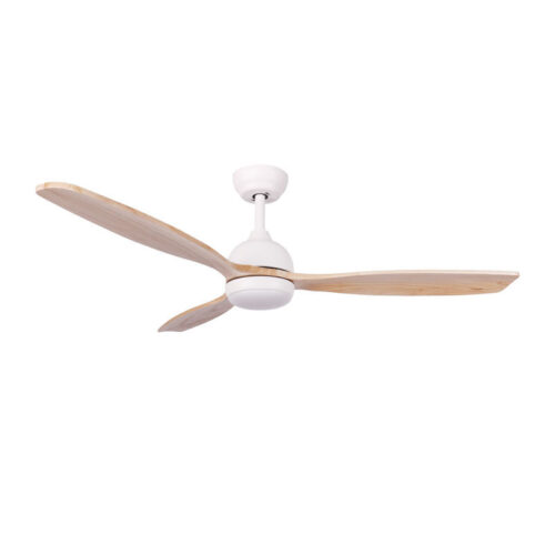 Ανεμιστήρας Οροφής PRCF-80667 PRIMO 52'' 132εκ. DC Με Τηλεχειριστήριο 1 Φως LED Λευκός με 3 ξύλινα φτερά