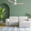 Ανεμιστήρας Οροφής PRCF-80667 PRIMO 52'' 132εκ. DC Με Τηλεχειριστήριο 1 Φως LED Λευκός με 3 ξύλινα φτερά