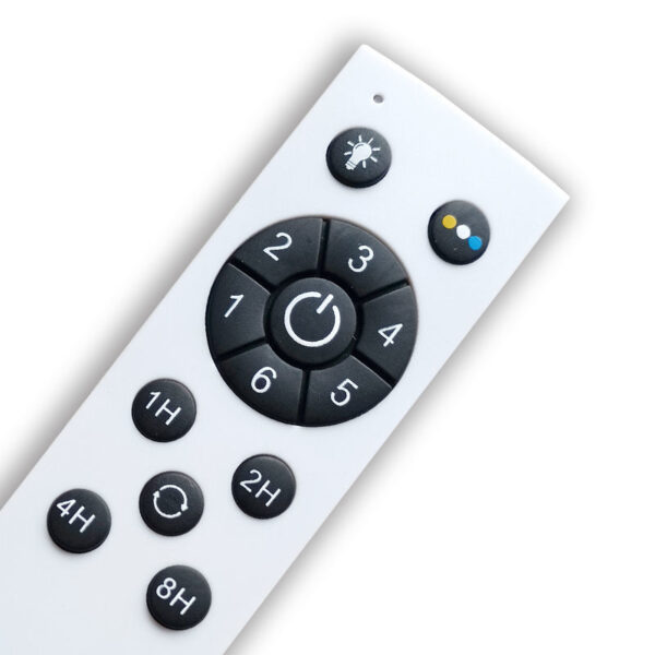 Ανεμιστήρας Οροφής PRCF-80668 PRIMO 52'' 132εκ. DC Με Τηλεχειριστήριο 1 Φως LED Μαύρος με 3 καφέ φτερά