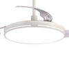 Ανεμιστήρας Οροφής PRCF-80680 Primo DC 42'' 106εκ. Με Τηλεχειριστήριο 1Φως LED 3Φτερά Λευκός