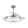 Ανεμιστήρας Οροφής PRCF-80682 Primo DC 42'' 106εκ. Με Τηλεχειριστήριο 1Φως LED 3Φτερά Ασημί