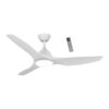 Ανεμιστήρας Οροφής PRCF-80723 Primo 52'' 132εκ. Με Τηλεχειριστήριο 1Φως LED 3Φτερά Λευκός