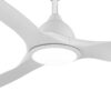 Ανεμιστήρας Οροφής PRCF-80723 Primo 52'' 132εκ. Με Τηλεχειριστήριο 1Φως LED 3Φτερά Λευκός