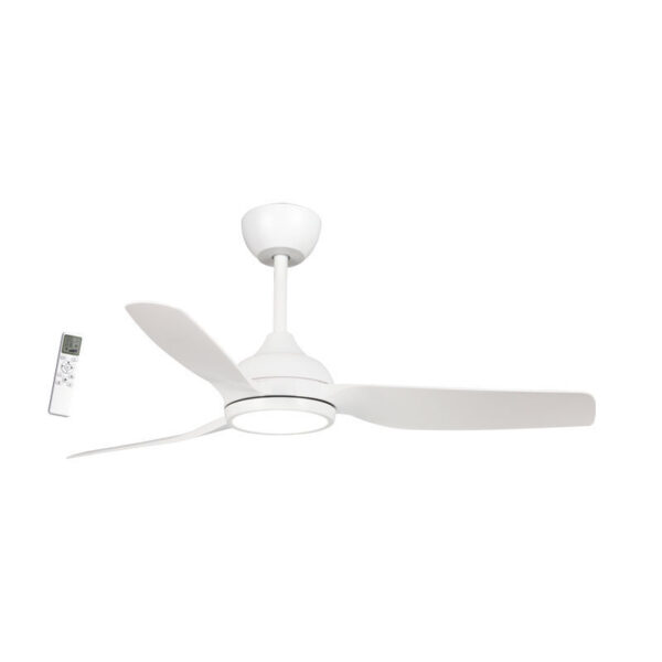 Ανεμιστήρας Οροφής PRCF-80727 PRIMO 52'' 132εκ. Με Τηλεχειριστήριο 1 Φως LED 3Φτερά IP66 με WiFi Λευκός
