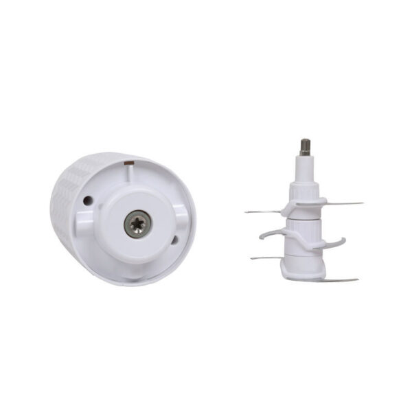 Πολυκόπτης PRFC-40447 Primo 3πλό Mαχαίρι 500W 700ml Λευκό-Wooden