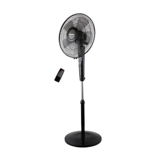 Ανεμιστήρας Ορθοστάτης PRSF-80505 Primo 16'' 40εκ. Με Τηλεχειριστήριο 5Φτερά Μαύρος