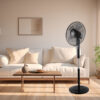 prsf-80505-primo-16-40-5-_0002827.jpeg Ανεμιστήρας Ορθοστάτης PRSF-80505 Primo 16'' 40εκ. Με Τηλεχειριστήριο 5Φτερά Μαύρος