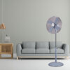Ανεμιστήρας Ορθοστάτης PRSF-80575 Primo 16'' 40εκ. Μεταλλικός Μπλε
